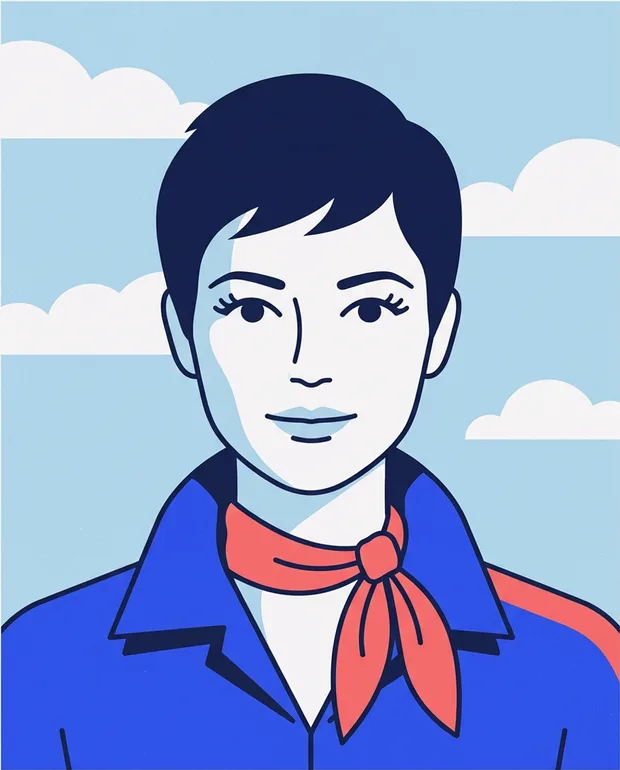 Illustrated portrait of Ana Ferreira